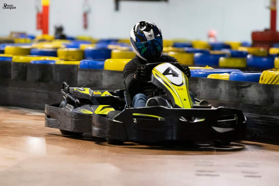 Kart indoor à Saint-Gorgon
